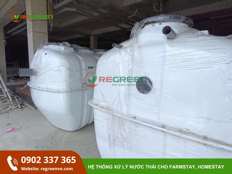 hệ thống xử lý nước thải khu nghỉ dưỡng