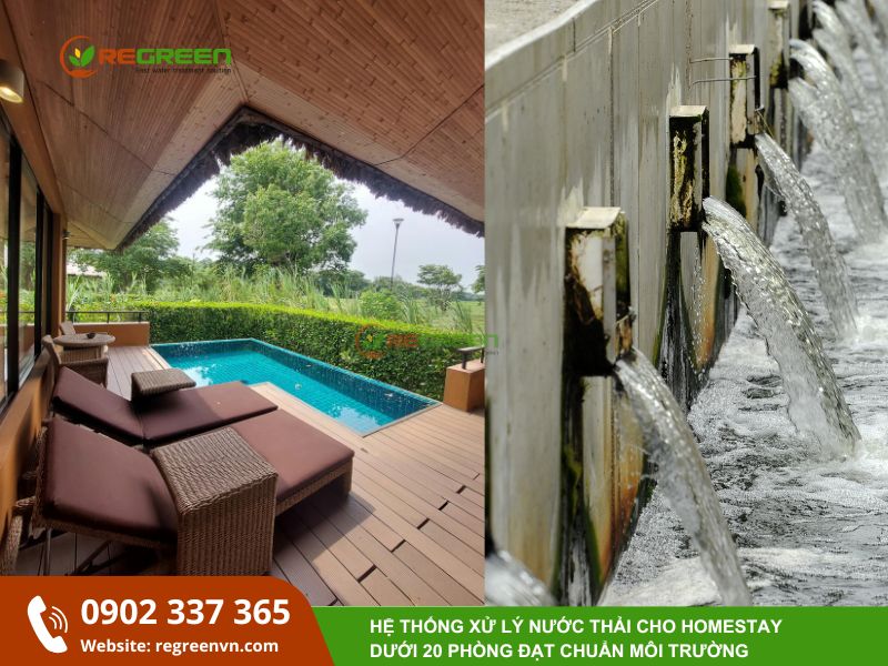 hệ thống xử lý nước thải homestay giá rẻ\