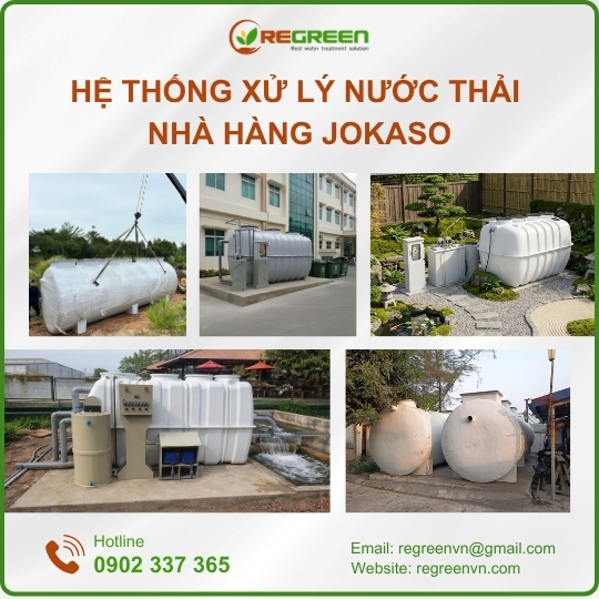 Hệ thống xử lý nước thải nhà hàng jokaso