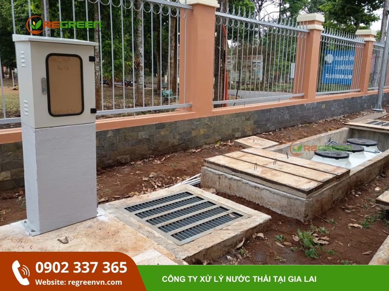 hệ thống xử lý nước thải tại gia lai