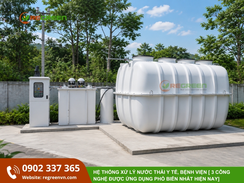hệ thống xử lý nước thải y tế bệnh viện