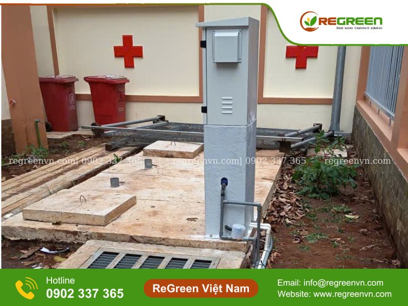 Hệ thống xử lý nước thải tại chỗ tỉnh Long AN