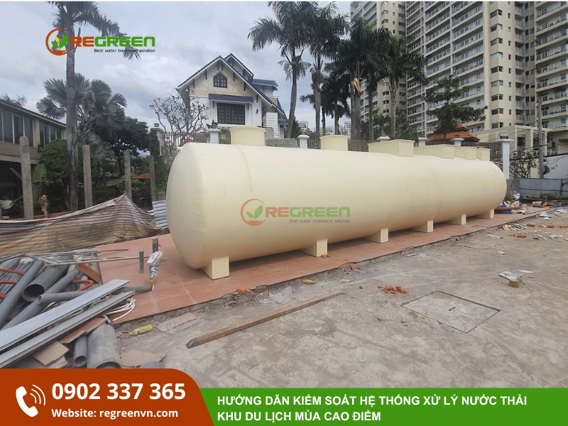 hệ thống xử lsy nước thải khu du lịch