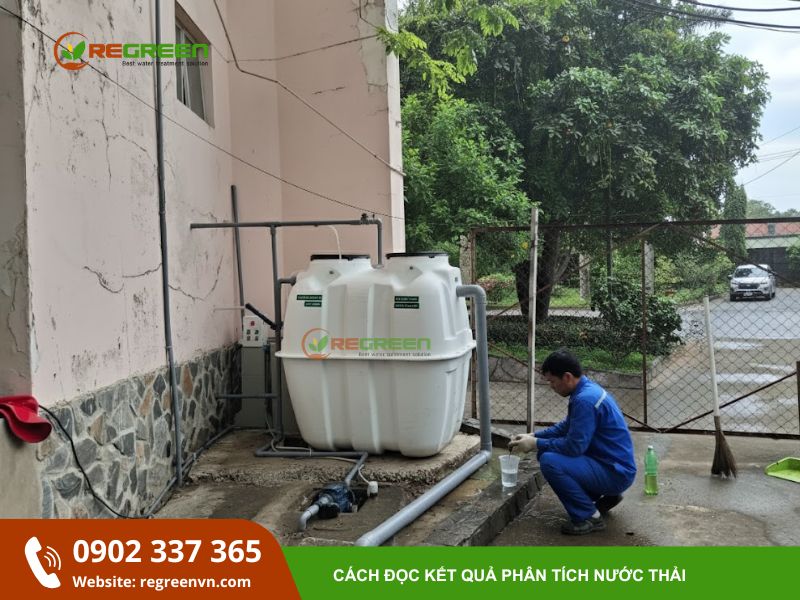 kiểm tra chỉ số nước thải
