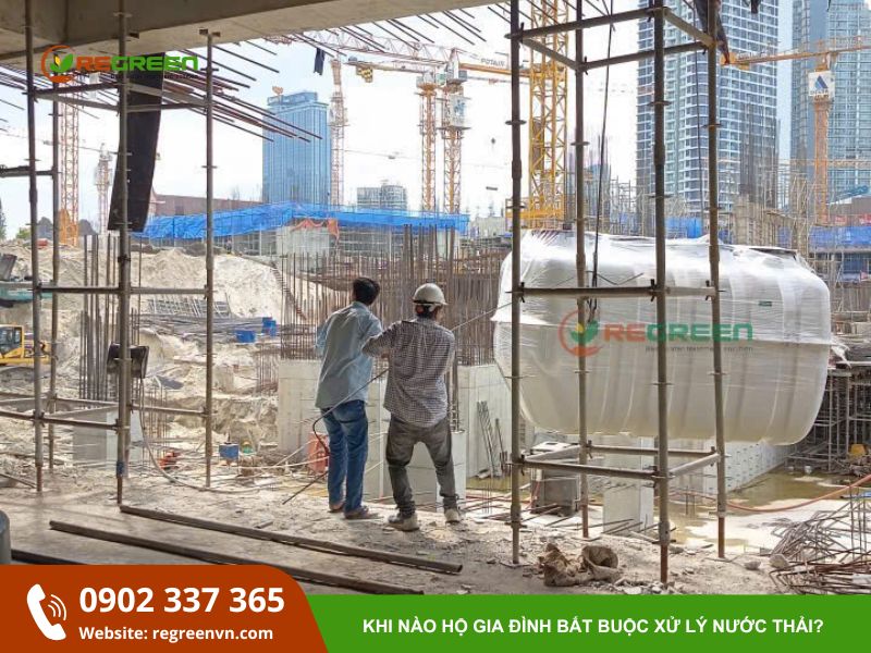 Thiết kế hệ thống xử lý nước thải sinh hoạt
