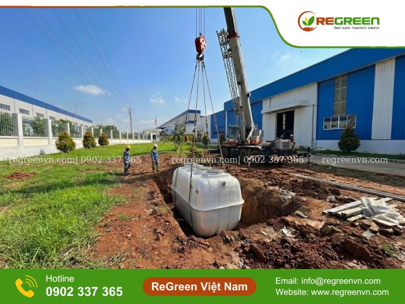 quy trình lắp đặt trạm xử lý nước thải