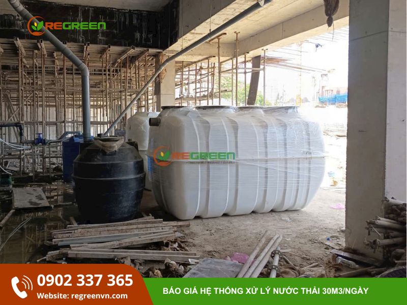 module xử lý nước thải 30m3