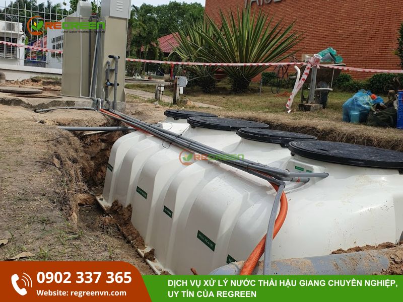 module xử lý nước thải hậu giang\