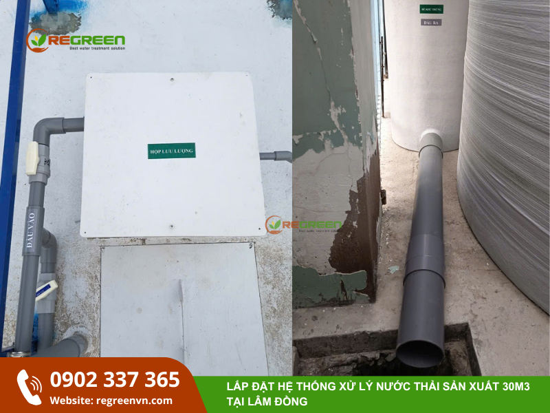 giải pháp xử lý nước thải sản xuất 30m3