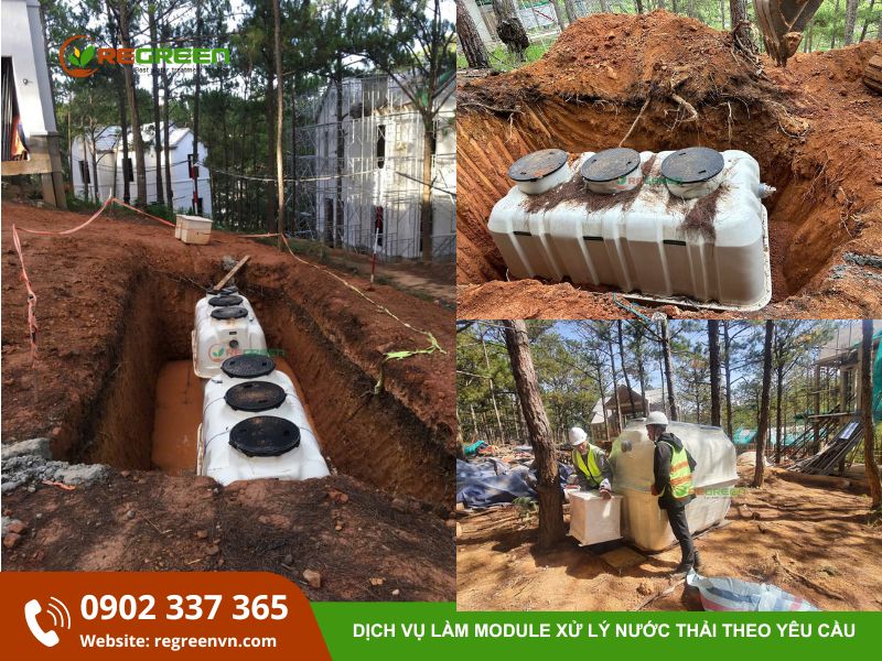 module xử lý nước thải tại đà lạt