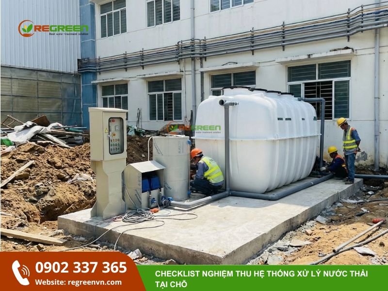 Những lỗi thường gặp khi nghiệm thu hệ thống xử lý nước thải tại chỗ