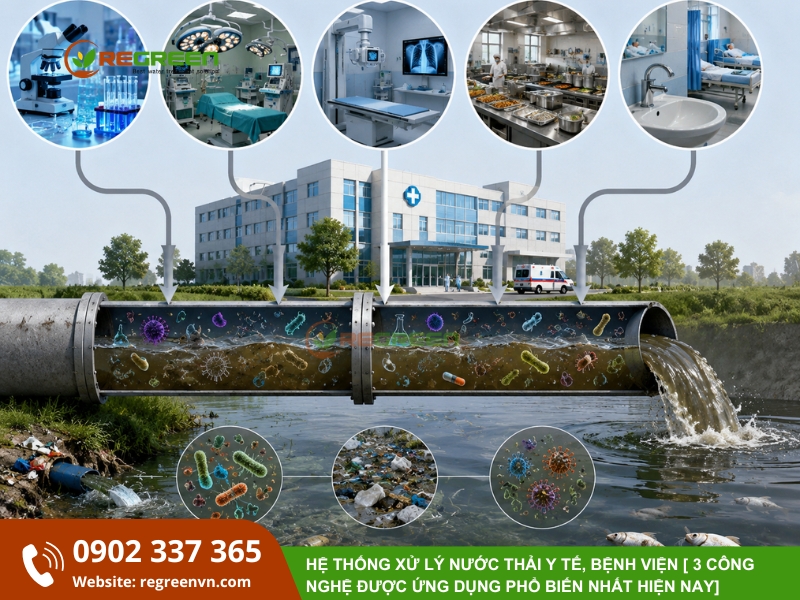 nguồn gốc nước thải y tế