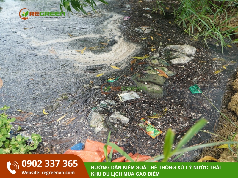 nước thải khu du lịch