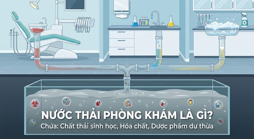 nước thải phòng khám