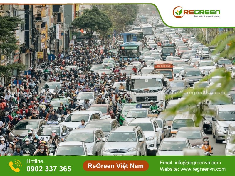 hình ảnh ô nhiễm môi trường