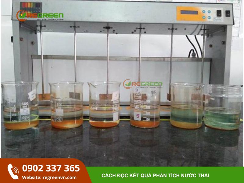 Phân tích nước thải sinh hoạt