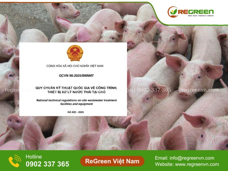 Quy chuẩn xử lý nước thải chăn nuôi