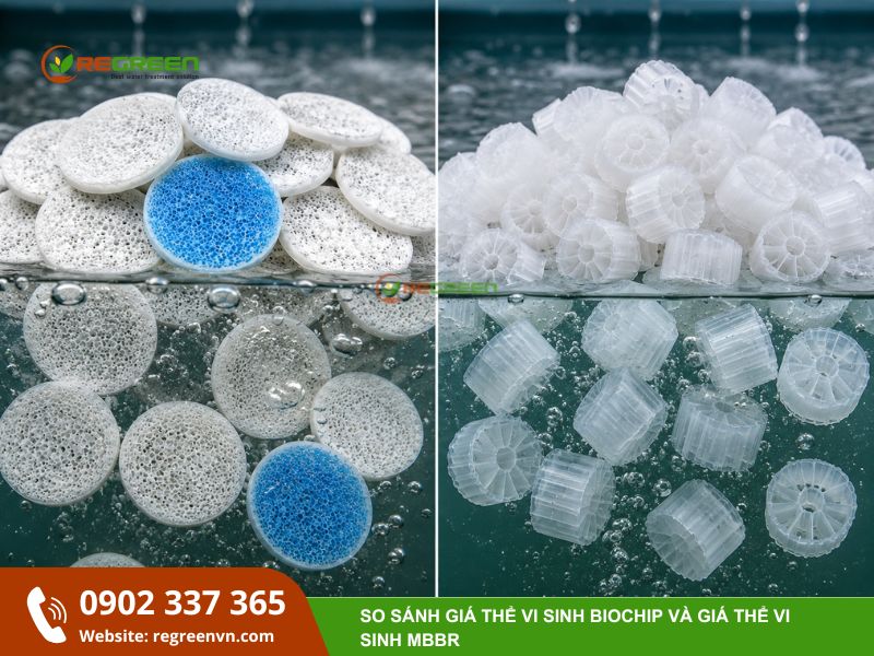 so sánh giá thể vi sinh biochip và mbbr