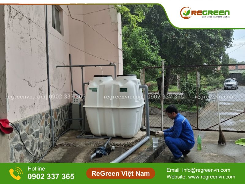 Sữa chưa hệ thống xử lý nước thải