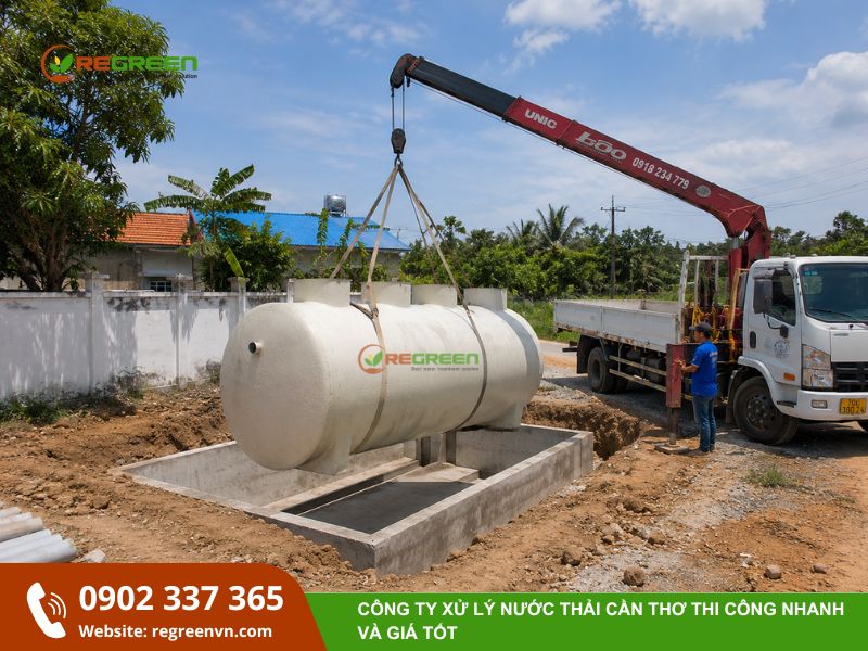 thiết kế hệ thống xử lý nước thải tại cần thơ