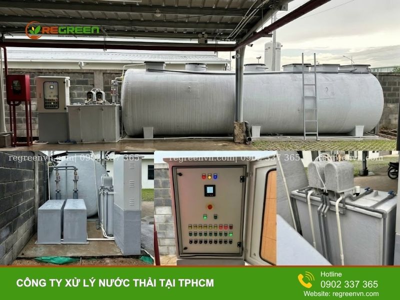 thiết kế hệ thống xử lý nước thải tphcm
