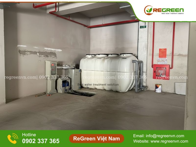 thiết kế hệ thống xử lý nước thải trung tâm thương mại