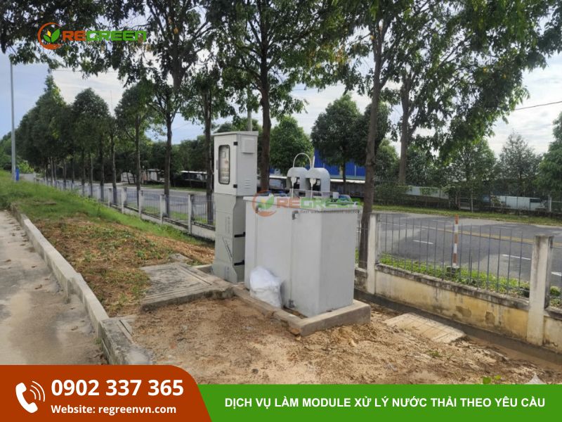 thiết kế module xử lý nước thải