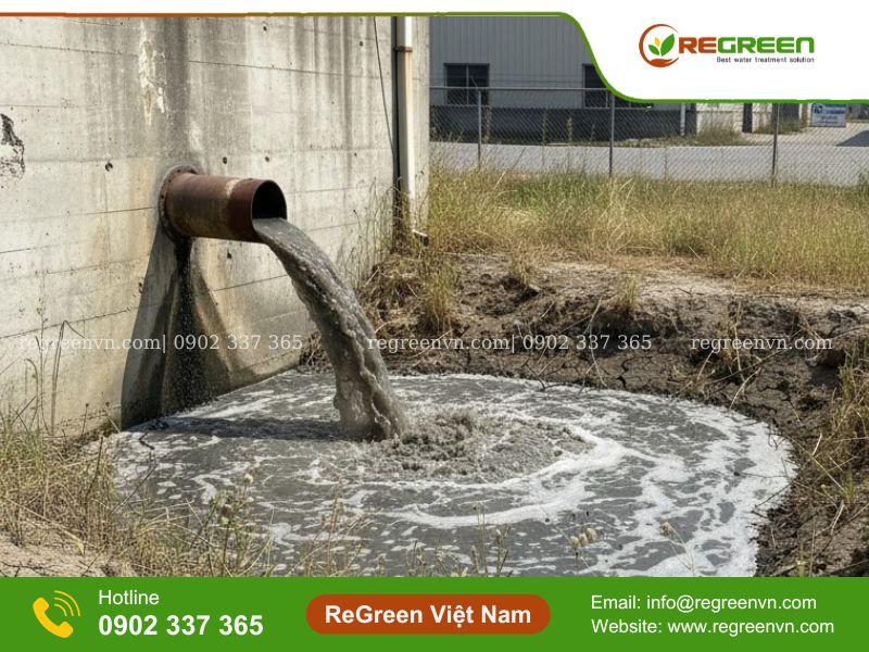 Thực trạng ô nhiễm nguồn nước