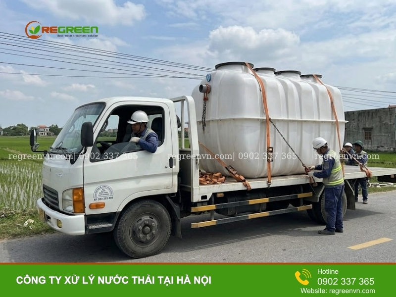 thực trạng nước thải tại hà nội
