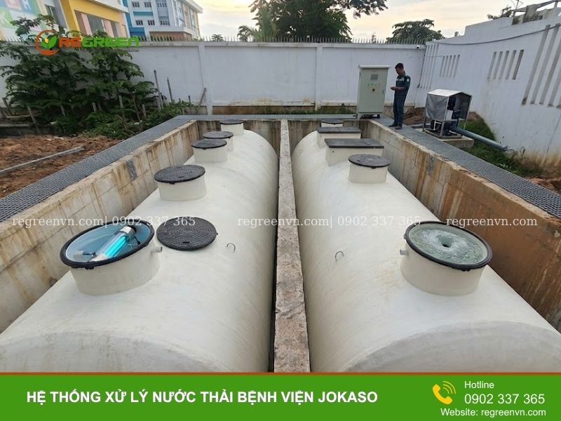 trạm xử lý nước thải bệnh viện