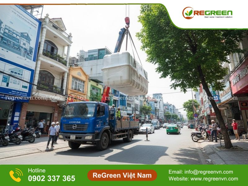 Trạm xử lý nước thải tại quận 1
