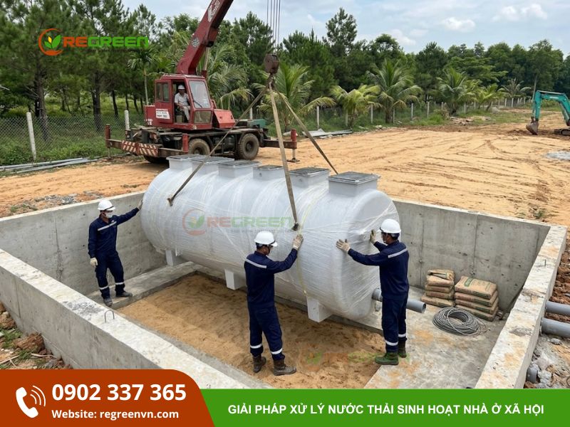 xử lý nước thải phi tập trung