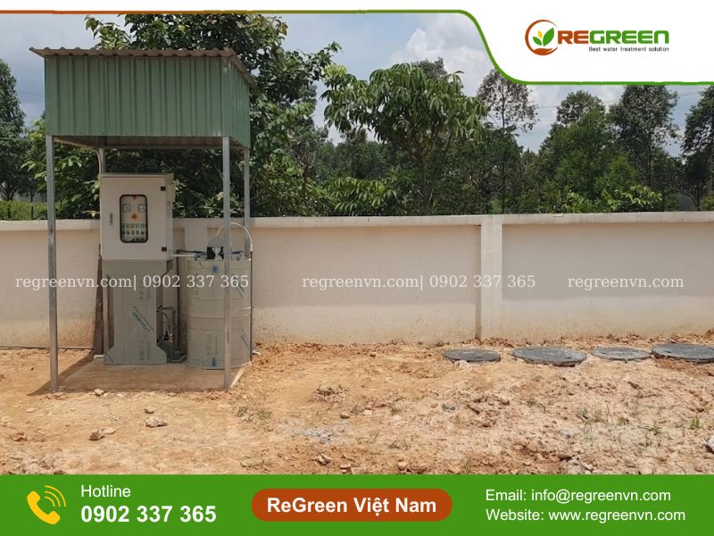 Trạm xử lý nước thải tại Bình Dương