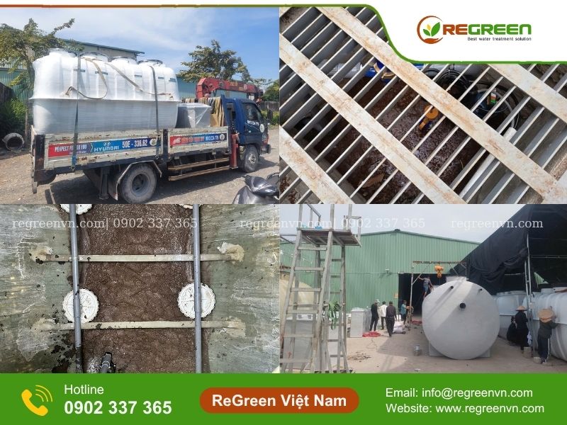 Trạm xử lý nước thải tại Tây Ninh