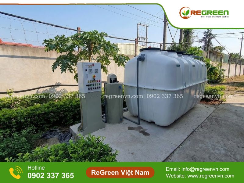 Trạm xử lý nước thải tại Vũng Tàu
