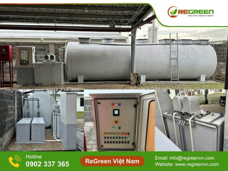 Trạm xử lý nước thải tại Vũng Tàu
