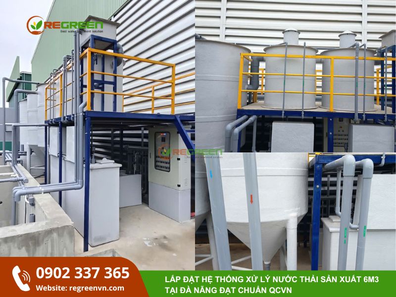trạm xử lý nước thải 6m3/ngày
