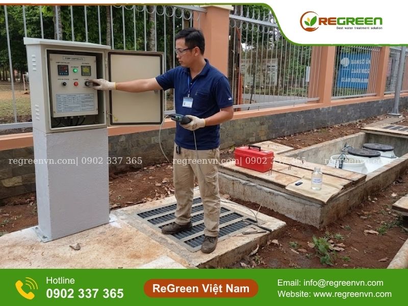 Vận hành hệ thống xử lý nước thải