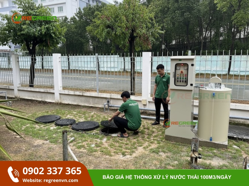 vận hành hệ thống xử lý nước thải