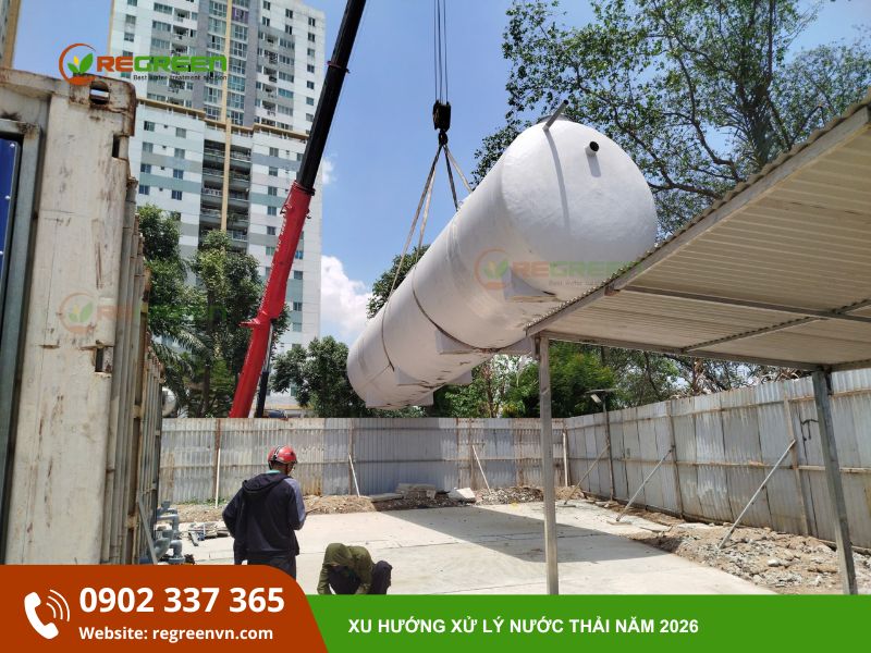 Xu hướng xử lý nước thải năm 2026