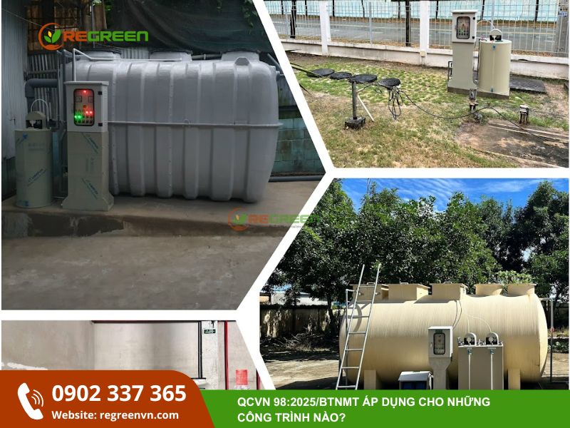 xử lý nước thải tại nguồn đạt qcvn