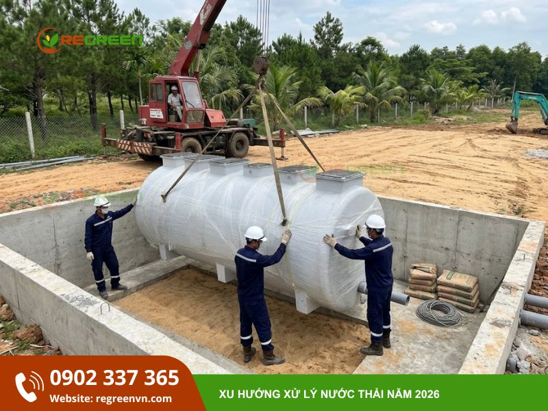 xử lý nước thải bằng vi sinh