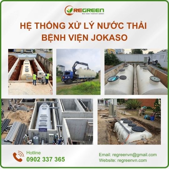 xử lý nước thải bệnh viện jokaso