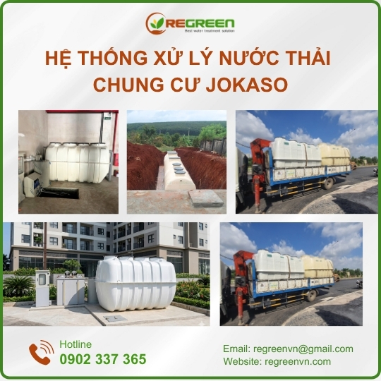 xử lý nước thải chung cư jokaso
