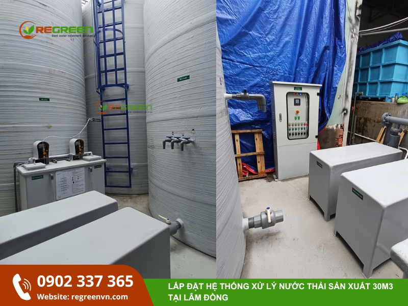 xử lý nước thải đường thốt nốt