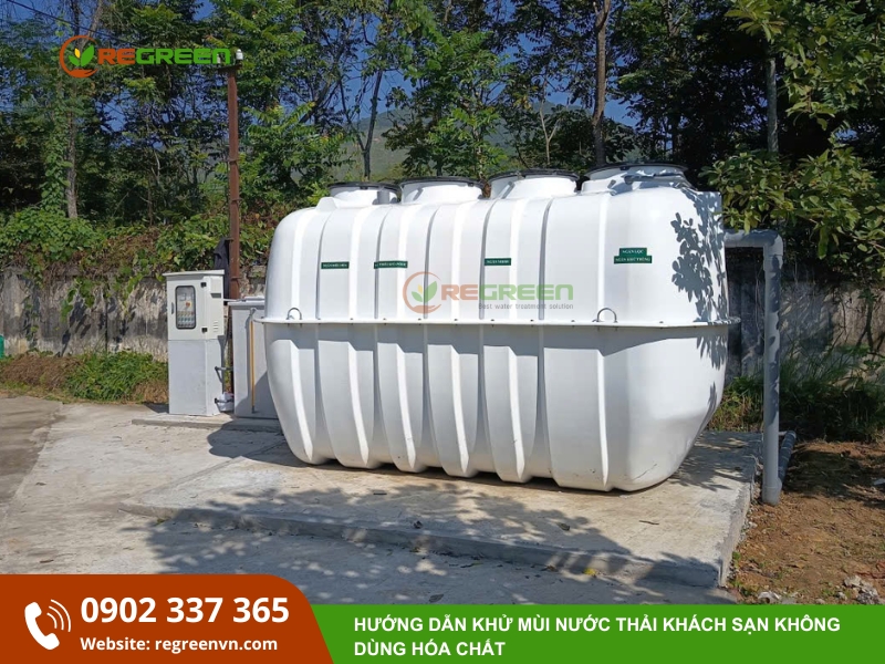 xử lý nước thải khách sạn giá rẻ