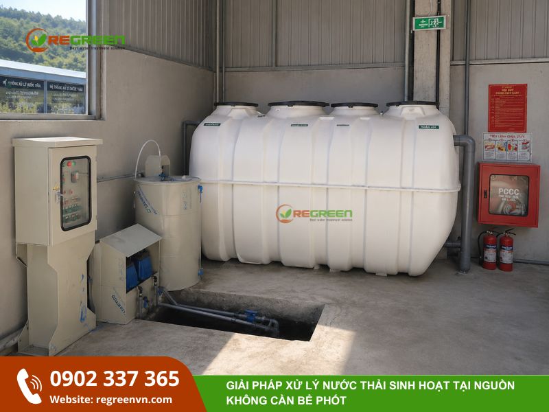 xử lý nước thải tại nguồn giá rẻ