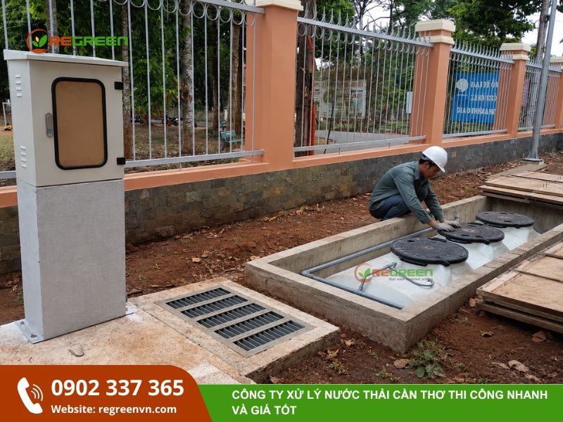 xử lý nước thải tại cần thơ giá rẻ