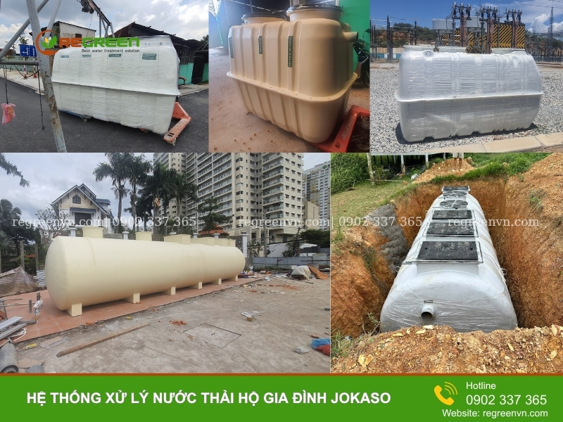 xử lý nước thải tại chỗ hộ gia đình