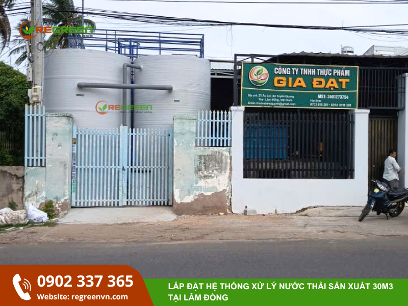 xử lý nước thải tại lâm đồng